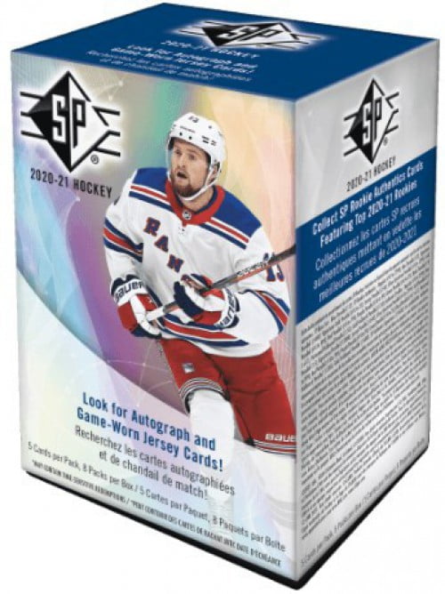 2020/21 Upper Deck SP Hockey Blaster Box - 8 Packs [Card Game, 1+ Players]