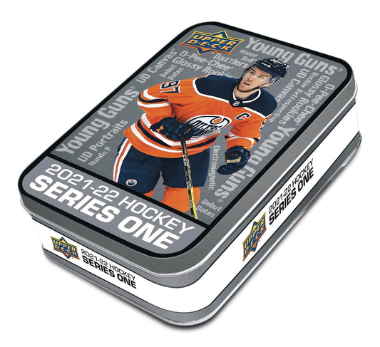 2021-22 Upper Deck Series 1 Hockey Tin Trading Cards
