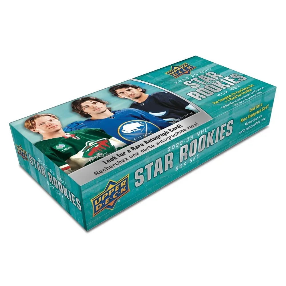 2022-23 Upper Deck NHL Hockey Star Rookies Box Set Trading Cards