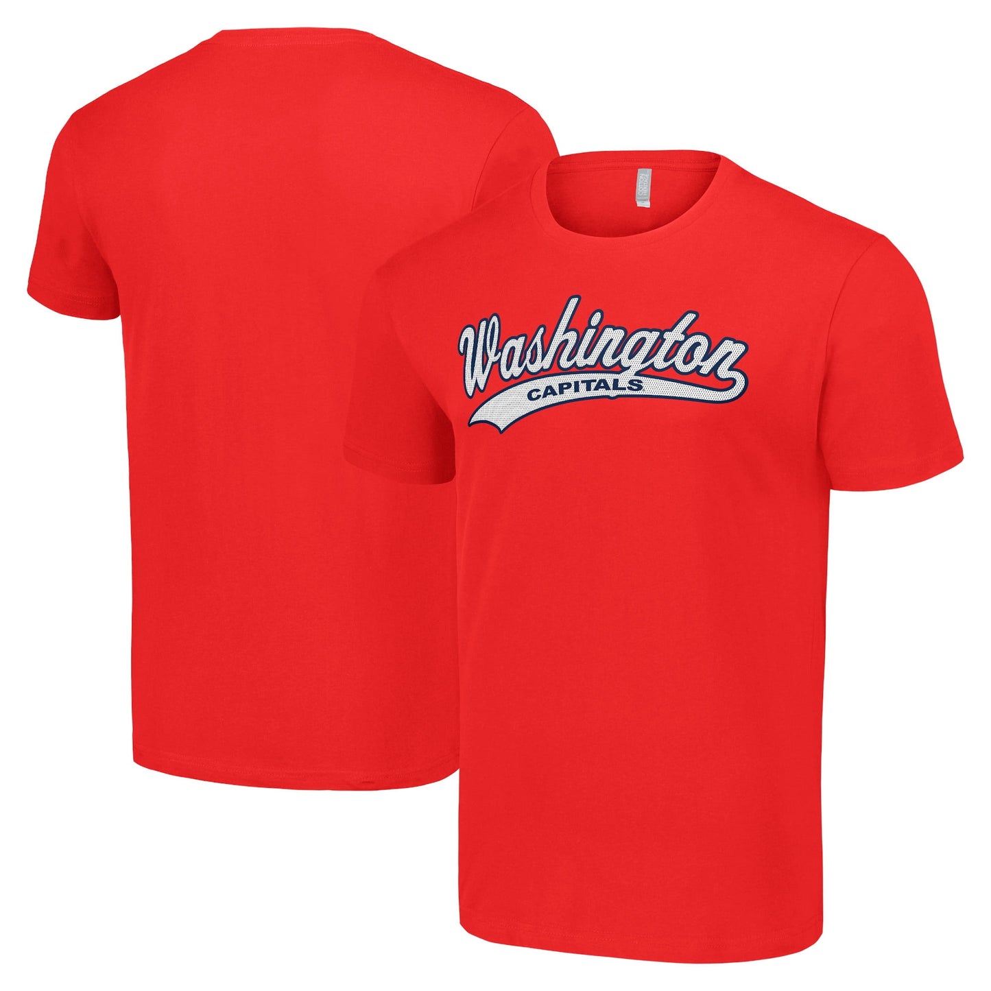 Men's Starter Red Washington Capitals Tailsweep T-Shirt