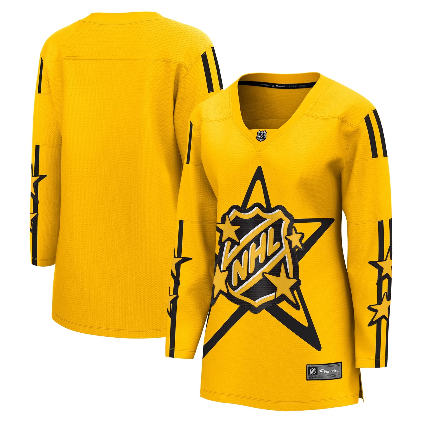 Women's Fanatics Branded  Yellow 2024 NHL All-Star Game Breakaway Jersey