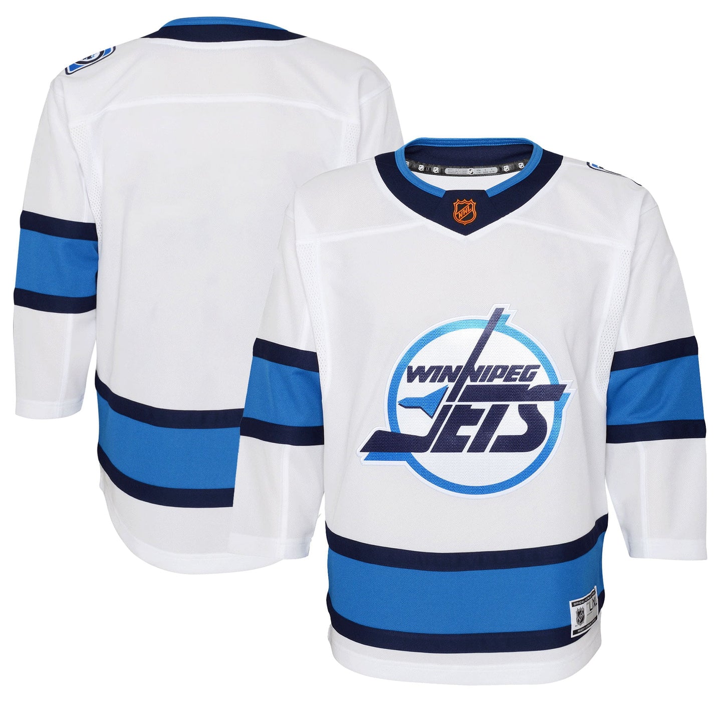 Youth White Winnipeg Jets Special Edition 2.0 Premier Blank Jersey